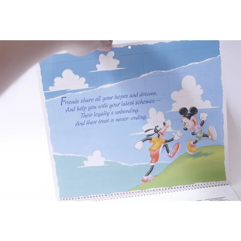 All About Friendship, 1992, Calendar, Disney, Prints, Plates, ~ 250407-WH 173